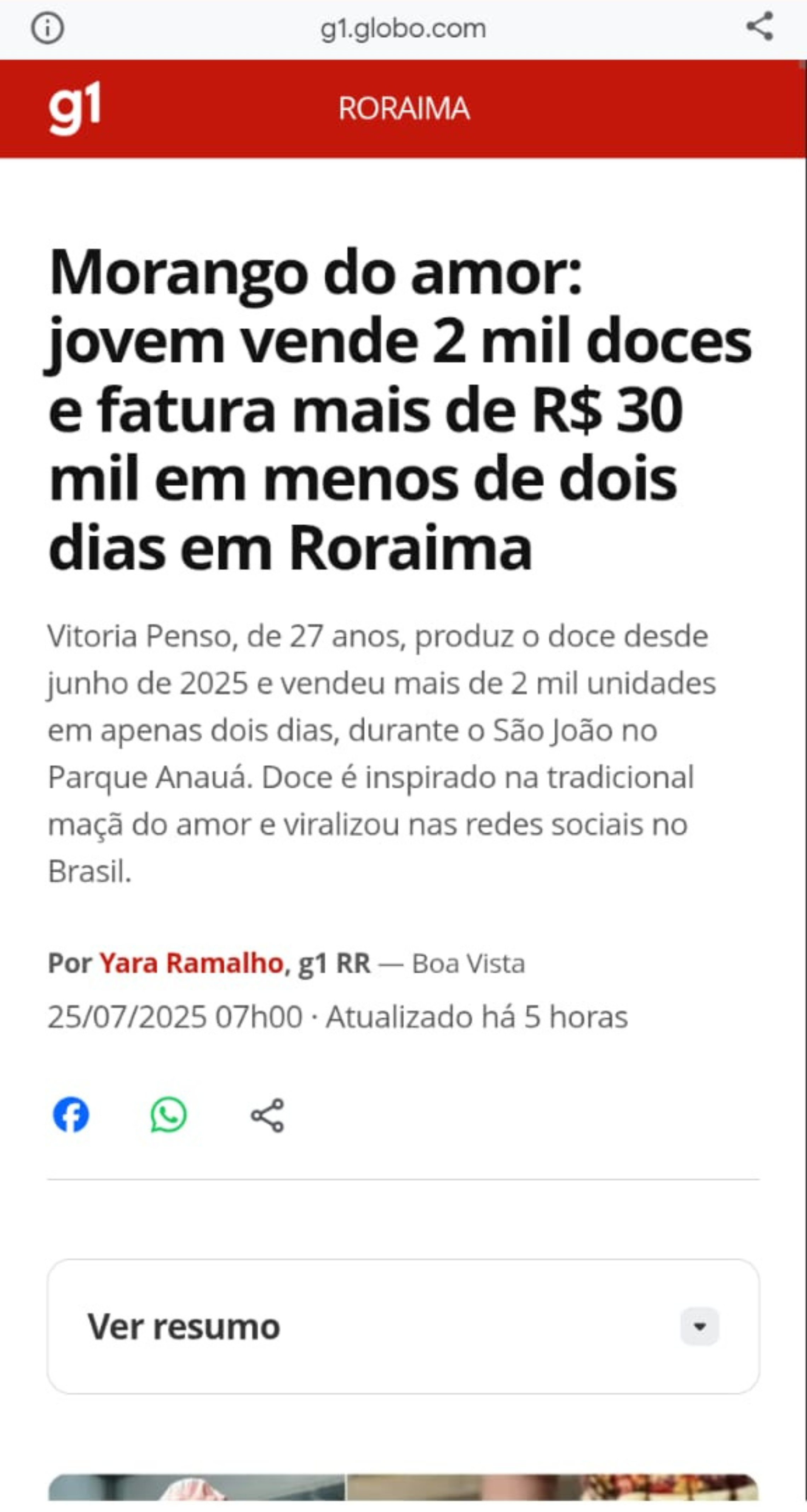 Matéria de TV