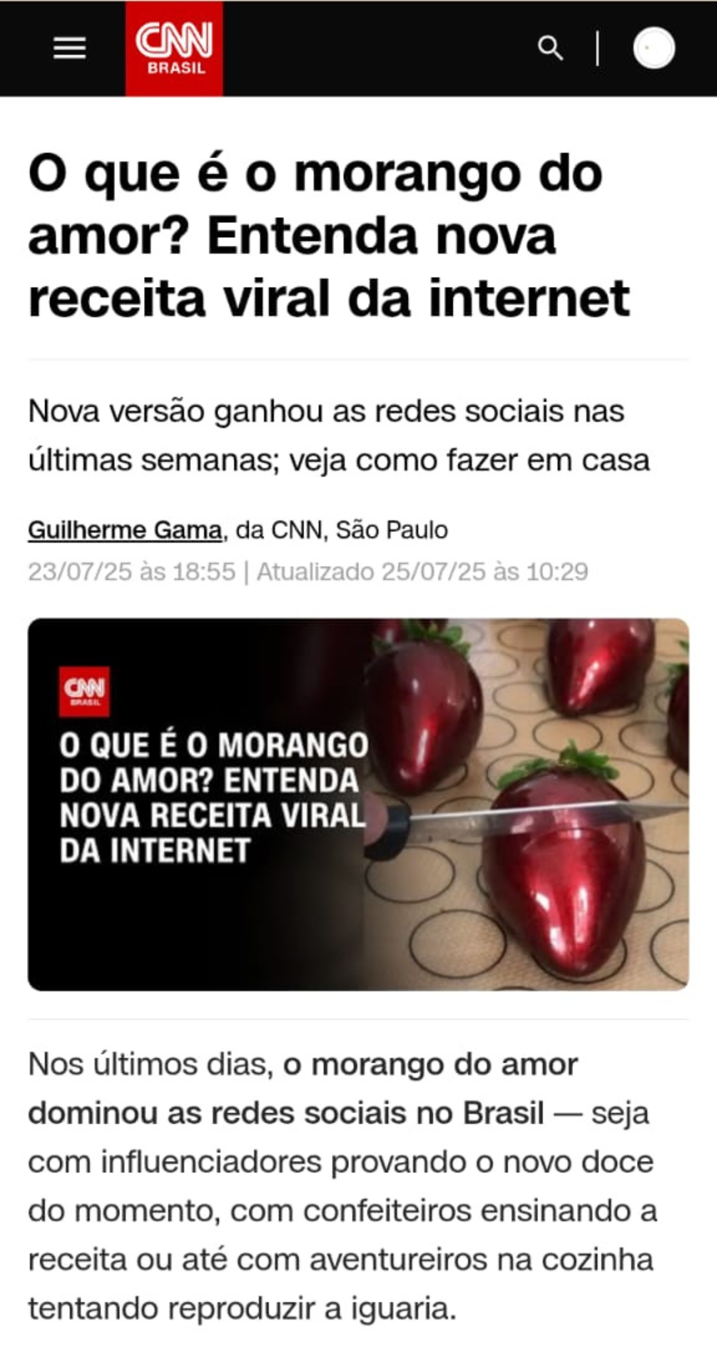 Matéria de TV