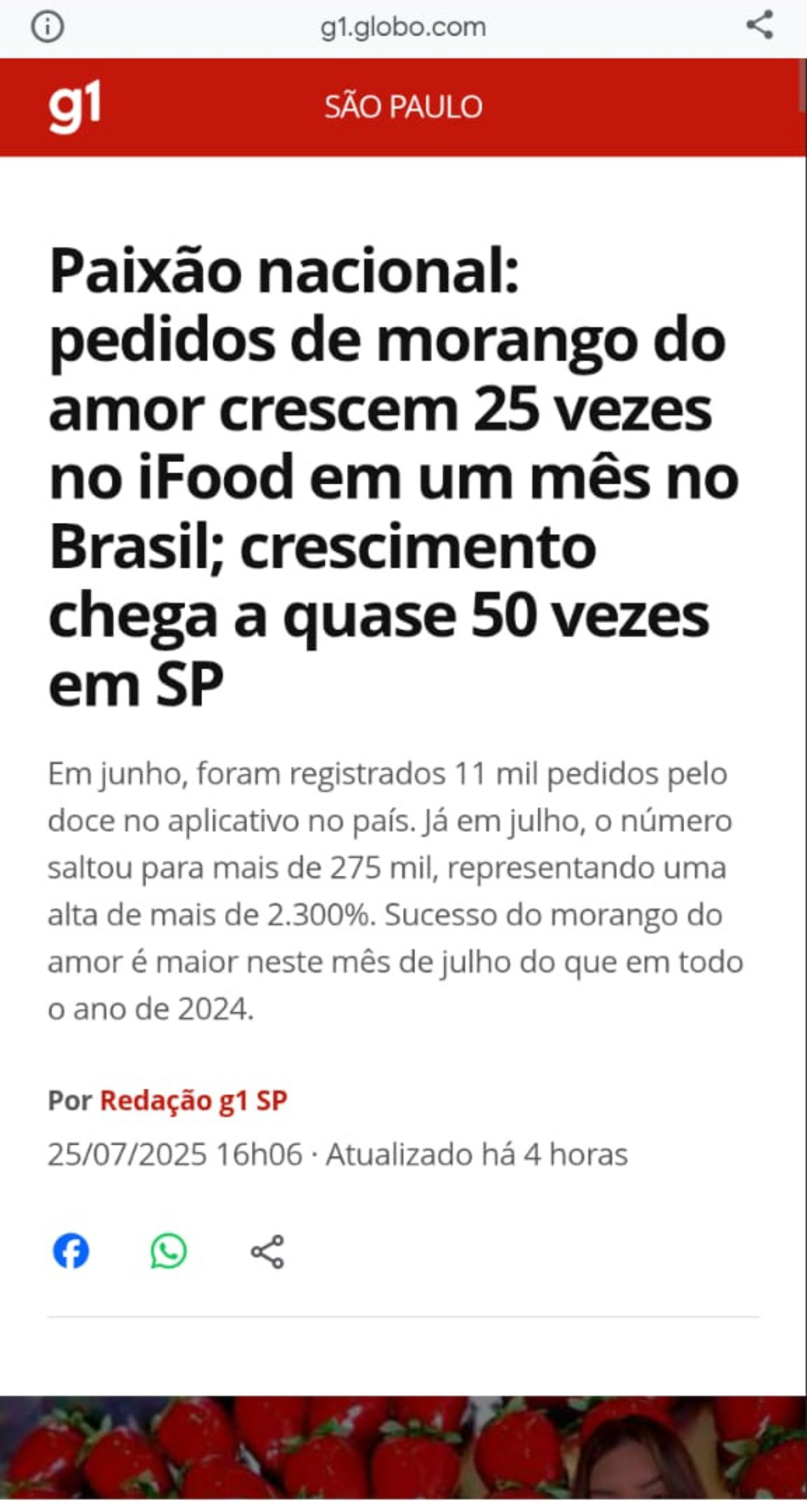 Matéria de TV