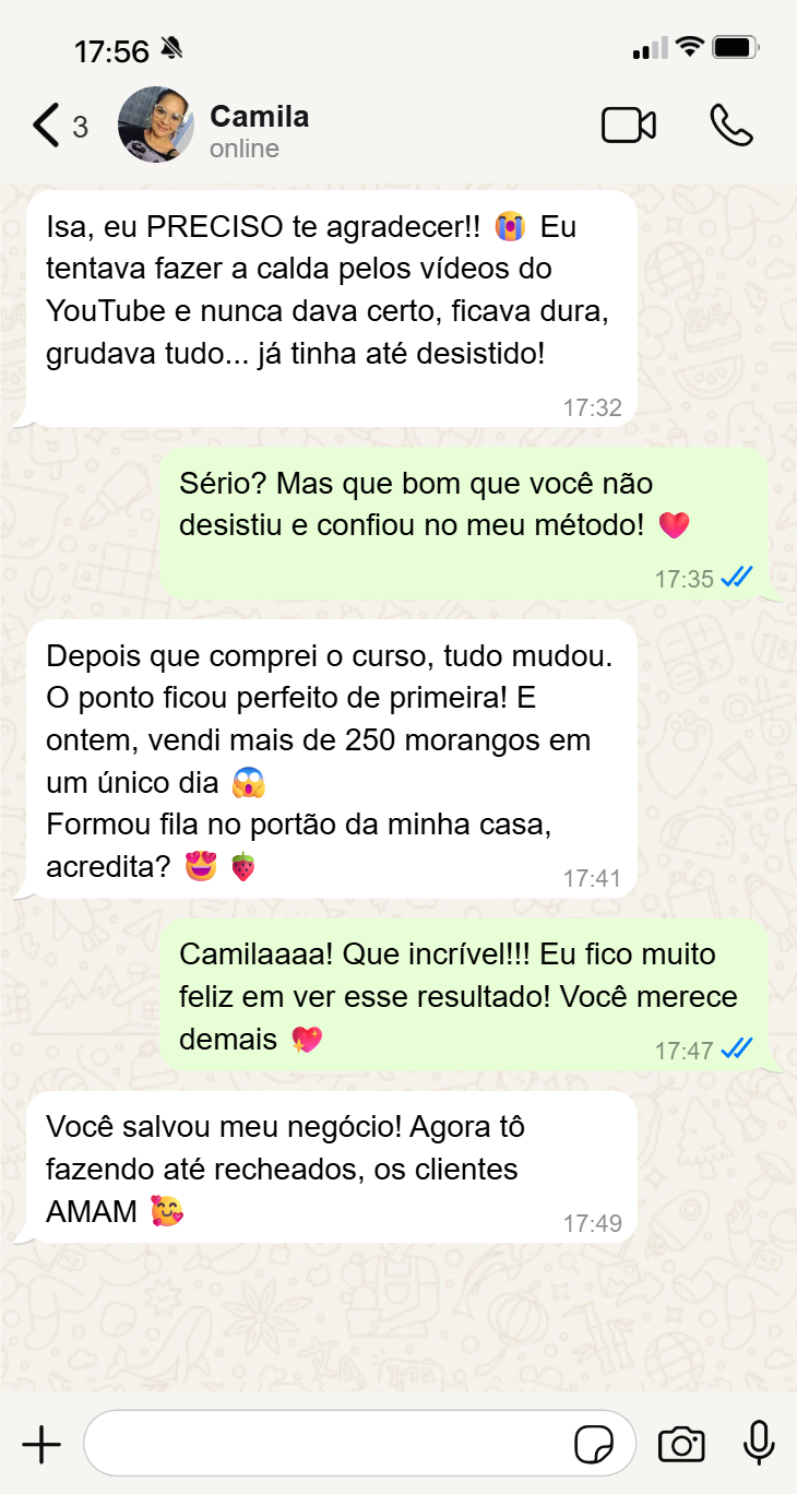 Depoimento Camila