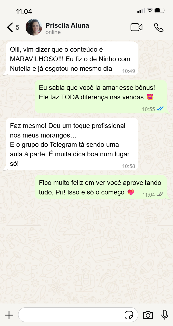 Depoimento Priscila
